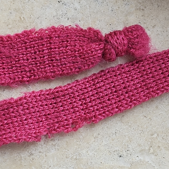 Disana Organic Boiled Wool Kids Baby Hat Bonnet Pink Berry - Size 6-18 Months - Picture 5 of 9